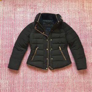 Zara Puffer Jacket in Flattering Cut